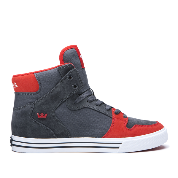 supra vaider red high tops